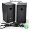 Bộ 2 Loa Máy Tính Để Bàn Siêu Trầm HQ-V7 _ Mặt sau loa