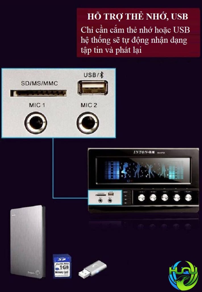 bộ 3 loa bluetooth nghe nhạc HQ-6700