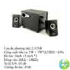 bộ loa máy tính để bàn 2.1 siêu trầm HQ-2806- Thông tin sản phẩm