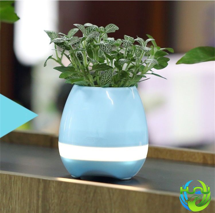 Loa Bluetooth Kiêm Chậu Cây Cảm Ứng Phát Nhạc HQ- K3