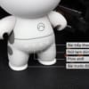 loa bluetooth mini thiết kế hình búp bê độc đáo HQ-S08U
