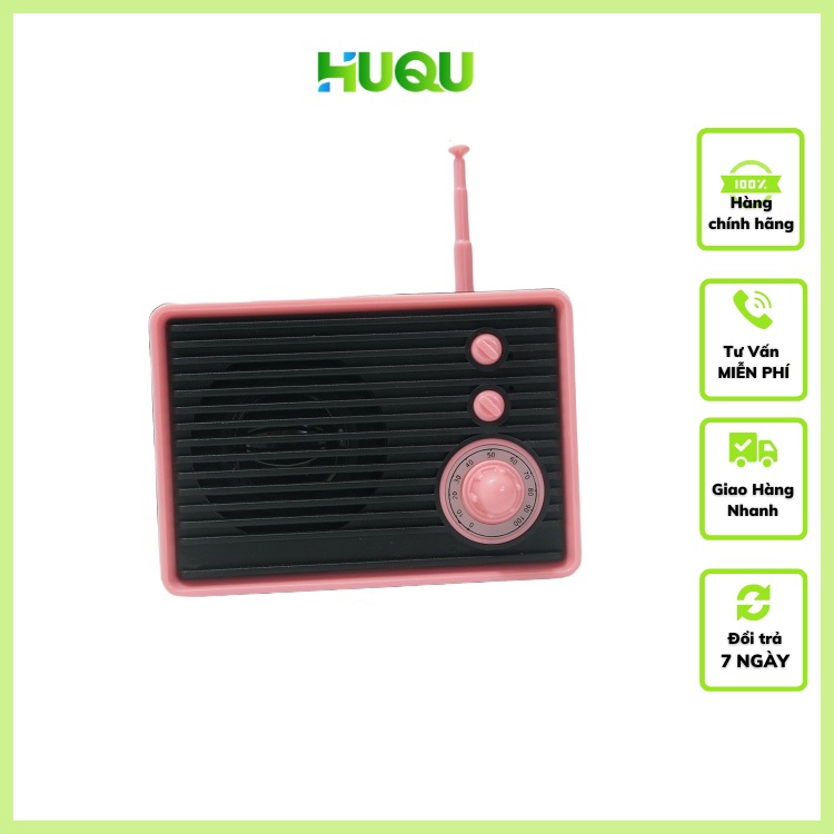 Loa Bluetooth Siêu Trầm Thiết Kế Cổ Điển HQ-M10