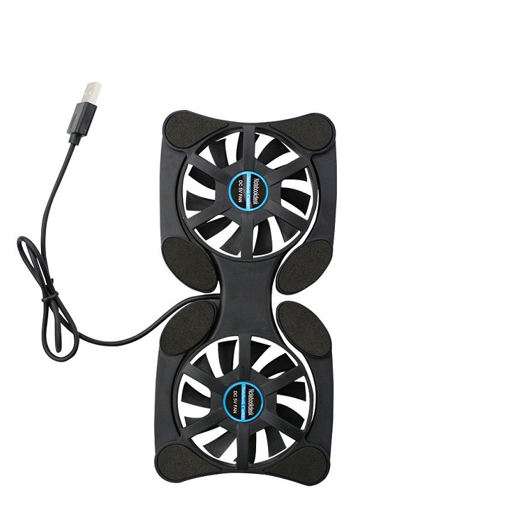 Quạt Tản Nhiệt Máy Tính Hình Bạch Tuộc Huqu HQ-11 – Có Thể Gập Gọn - Ảnh 11