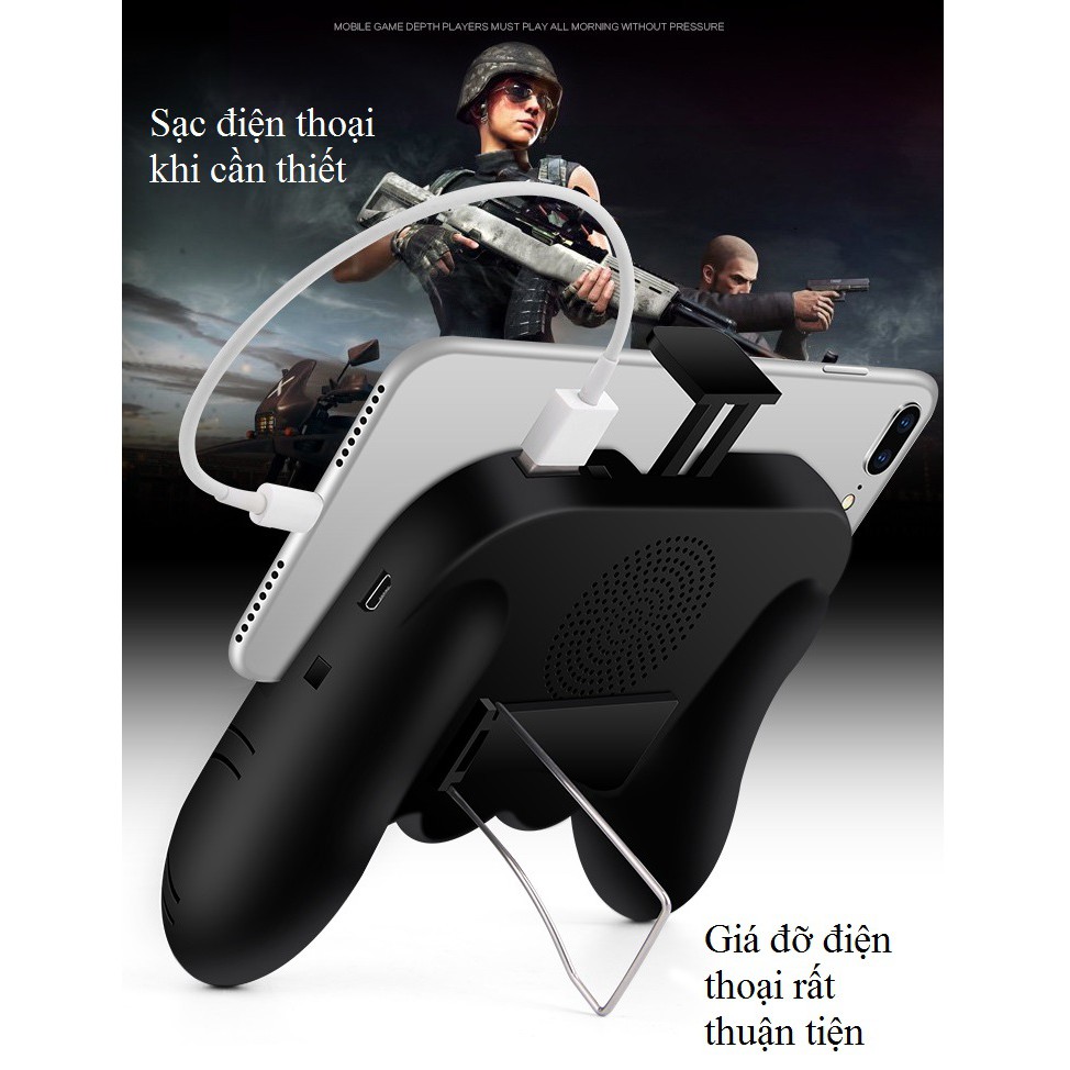 Tay Cầm Chơi Game Có Loa Bluetooth HQ-CZ101 – Dung Lượng Pin 2000mAh - Ảnh 7