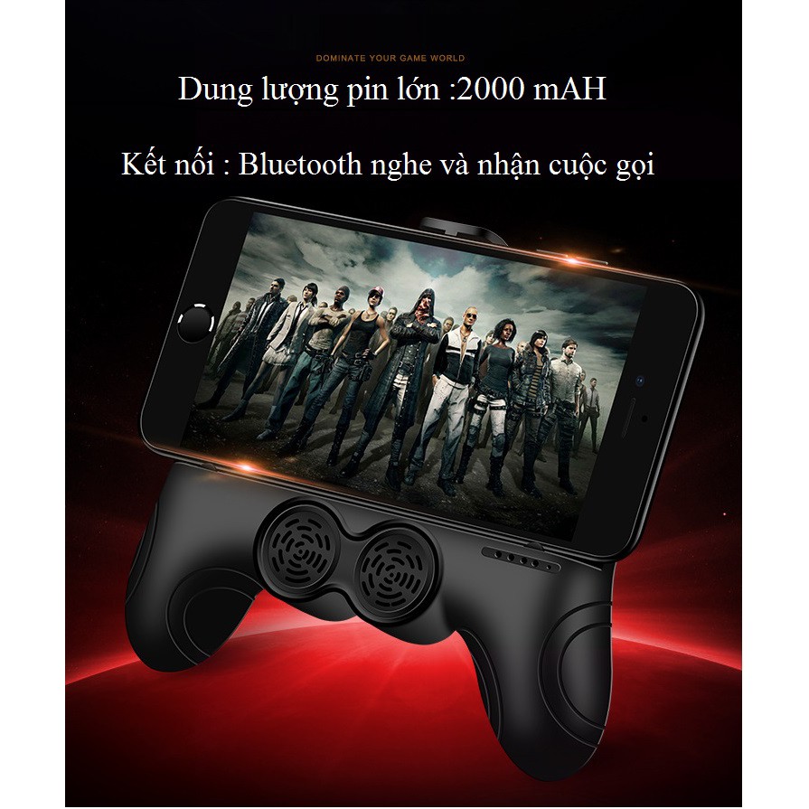 Tay Cầm Chơi Game Có Loa Bluetooth HQ-CZ101 – Dung Lượng Pin 2000mAh - Ảnh 8