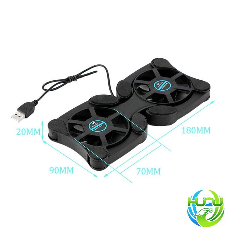 Quạt tản nhiệt máy tính hình bạch tuộc Huqu HQ-11