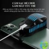quạt tản nhiệt bán dẫn huqu HQ-P20- cắm sạc để làm mát tức thì