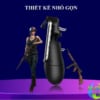 Tản Nhiệt Điện Thoại Kiêm Tay Cầm Chơi Game Huqu HQ-F8 - Thiết kế nhỏ gọn