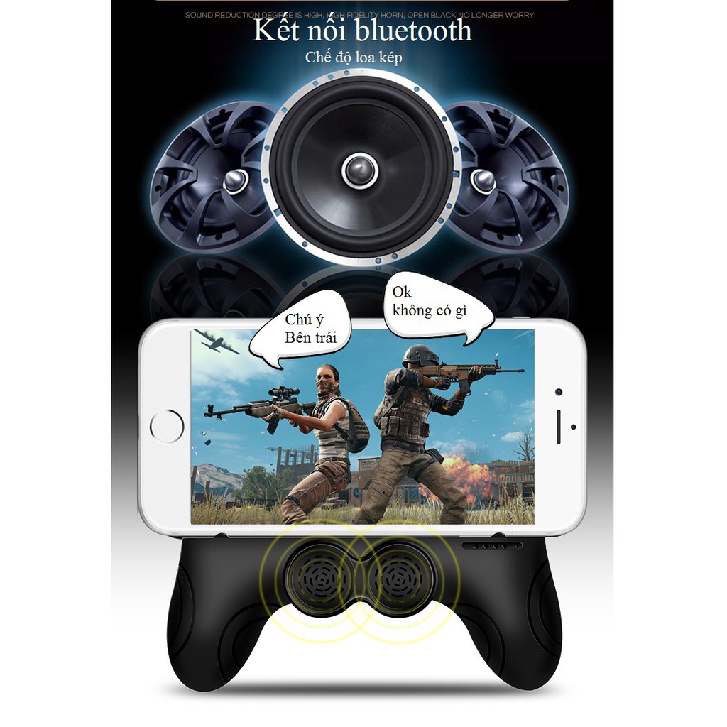 Tay Cầm Chơi Game Có Loa Bluetooth HQ-CZ101 – Dung Lượng Pin 2000mAh - Ảnh 4