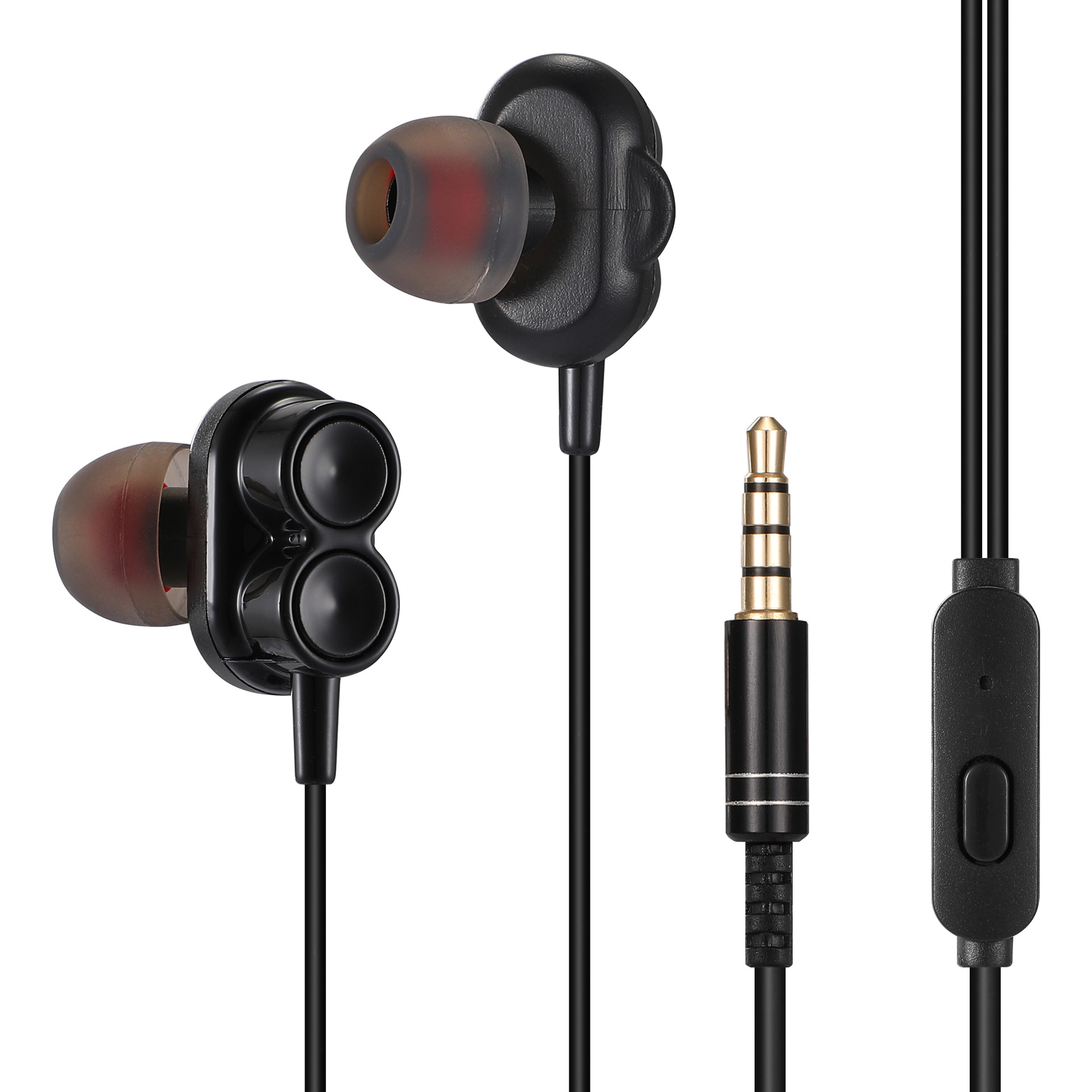 Tai Nghe Nhét Tai Có Dây Truyền Thống Huqu A88 - Ảnh 3