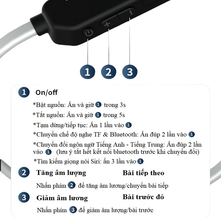 Tai Nghe Dẫn Truyền Xương Thể Thao Huqu T10 - Ảnh 3