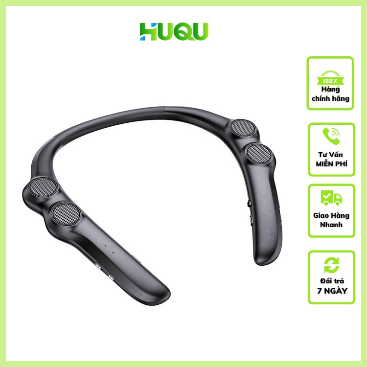 Loa Nghe Nhạc Đeo Cổ Không Dây Huqu BBH-929S