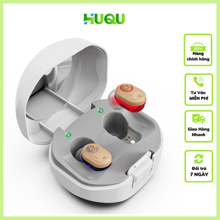 Tai Nghe Trợ Thính Không Dây Huqu WB190603