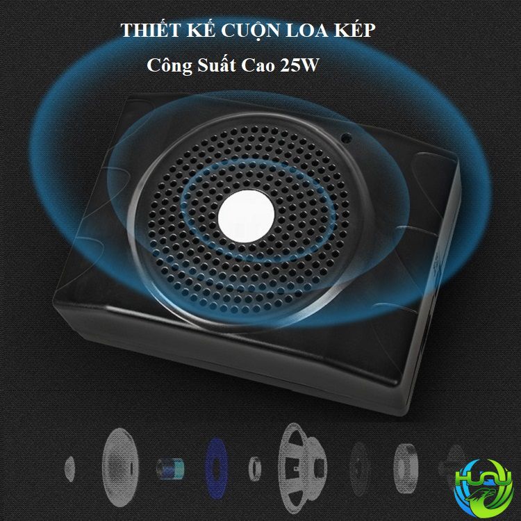 Máy Trợ Giảng Loa Công Suất Cao Huqu Q5- Loa Kép