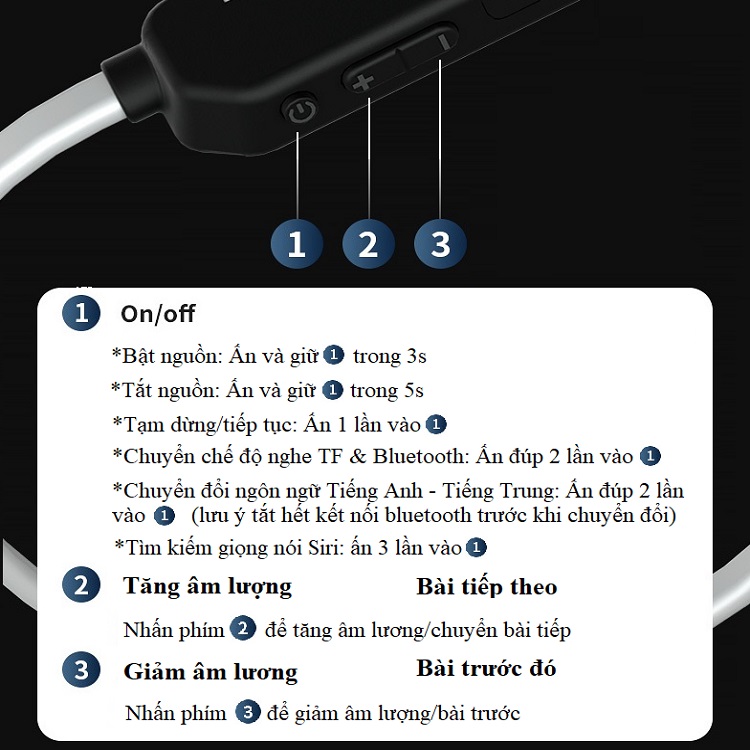 Tai Nghe Dẫn Truyền Xương Thể Thao Huqu T10 - Ảnh 6