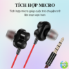 Tai Nghe Nhét Tai Có Dây Truyền Thống Huqu A88 - Tích Hợp Micro