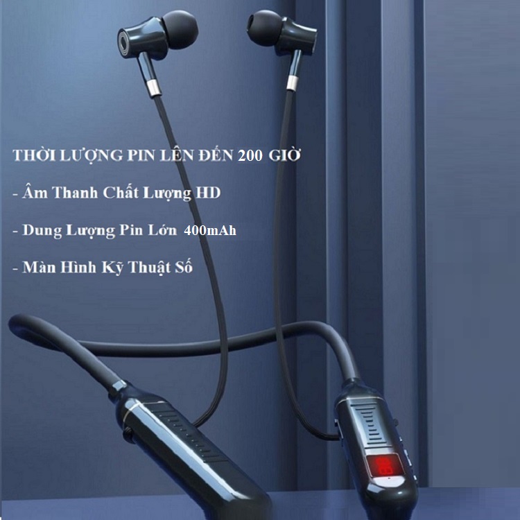 Tai Nghe Đeo Cổ Thể Thao Huqu G68 - Ảnh 4