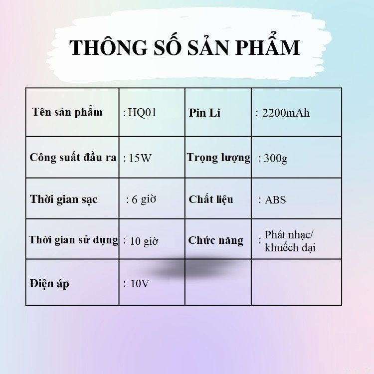 Máy Trợ Giảng Chuyên Nghiệp Cho Giáo Viên Huqu HQ01 - Ảnh 15