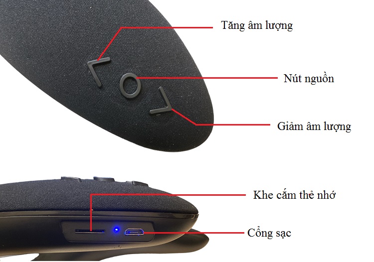 Loa Đeo Cổ Không Dây Di Động Huqu G600 - Ảnh 13