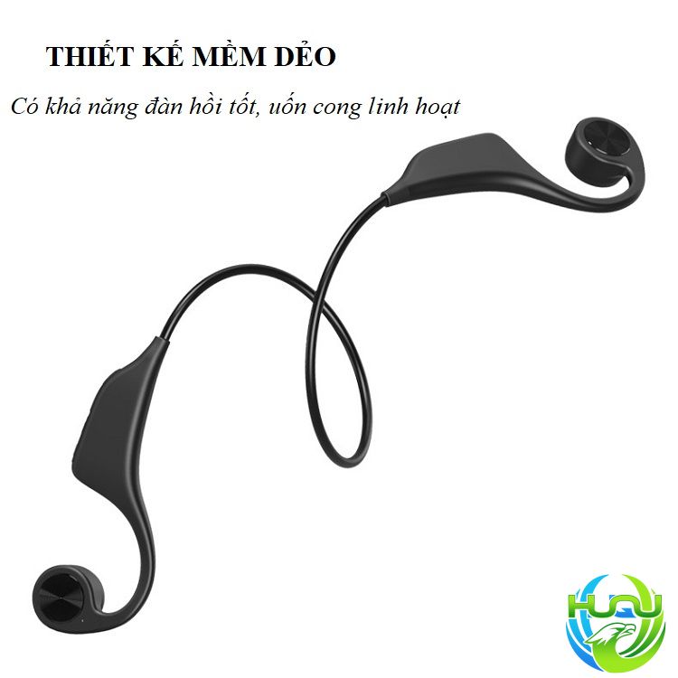 Tai Nghe Dẫn Xương Không Dây Huqu B3– Bộ Lưu Trữ 8GB
