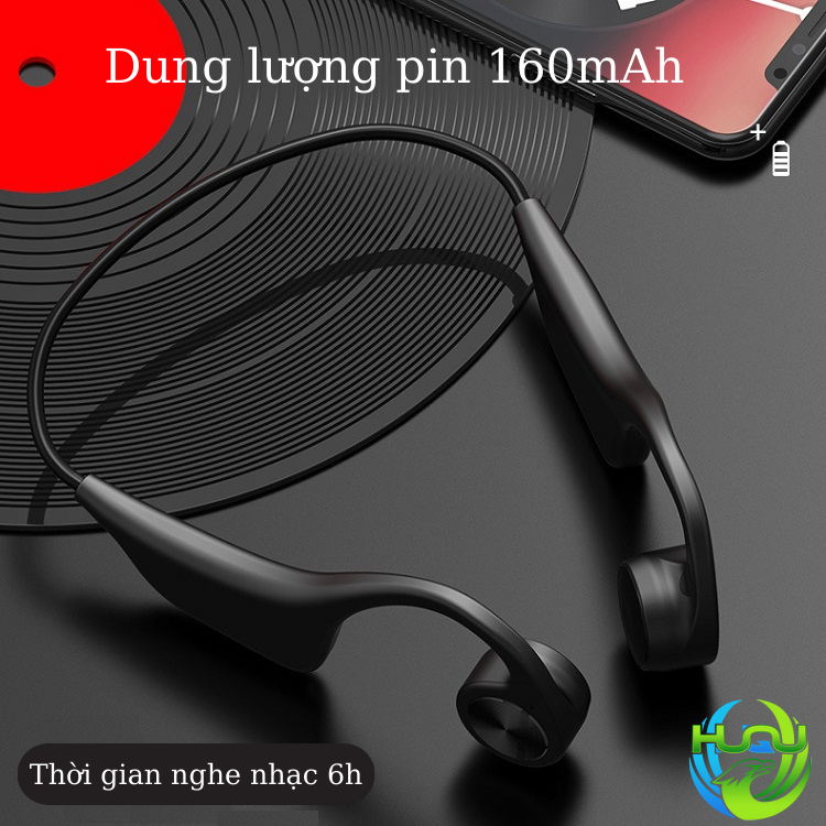 Tai Nghe Dẫn Xương Không Dây Huqu B3– Bộ Lưu Trữ 8GB