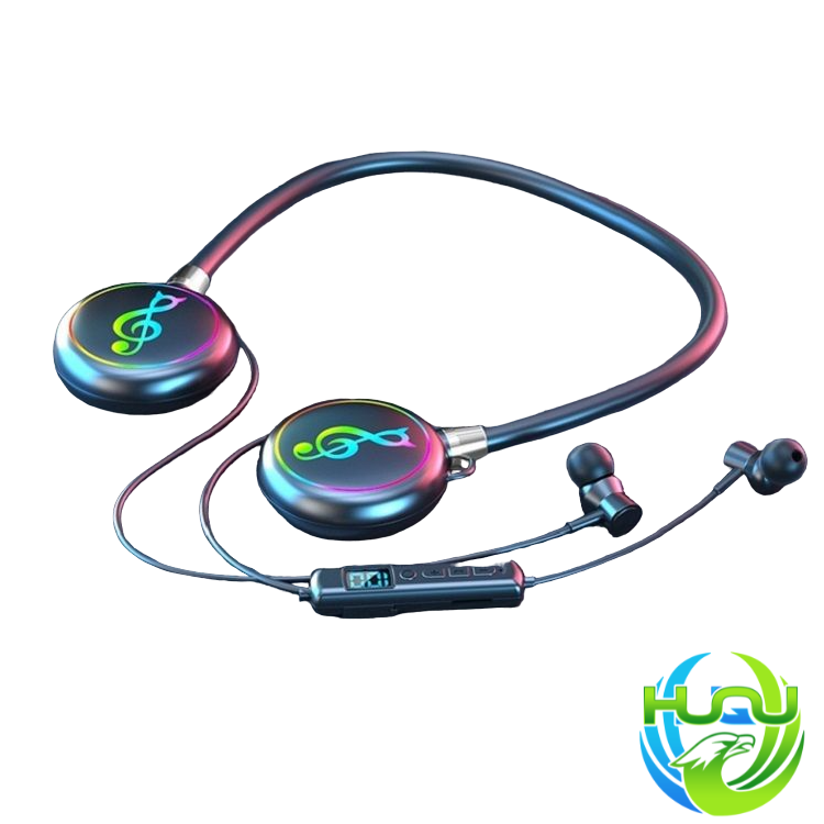Tai Nghe Bluetooth Đeo Vai Thể Thao Huqu YYDS-168