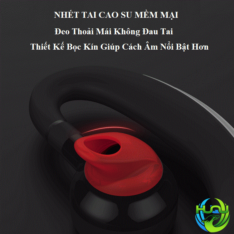 Tai Nghe Bluetooth Móc Tai HQ-S30 – Xoay 270 Độ