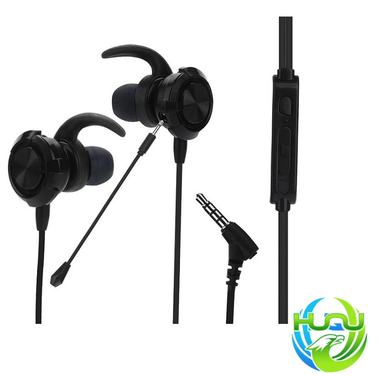tai nghe micro tháo rời màu đen