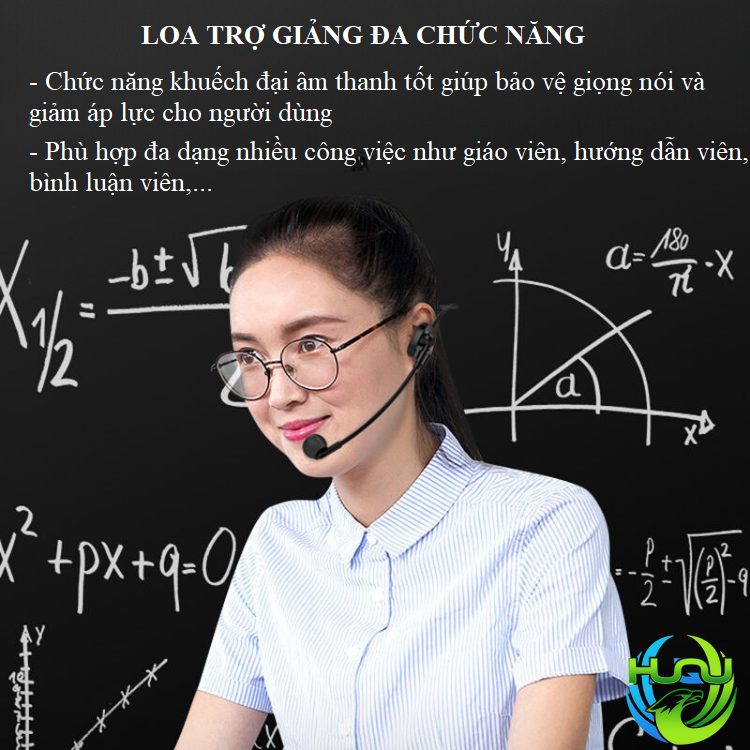 loa mic trợ giảng đa chức năng hq03