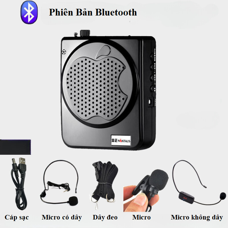 Loa Mic Trợ Giảng Đa Chức Năng HQ03 - Phiên Bản Nâng Cấp Có Bluetooth - Đa Dạng Cách Sử Dụng Thẻ Nhớ - USB - Ảnh 3
